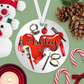 Makeup Christmas Ornament | 2024 | Multiple Colors | Personalized | S'Berry Boutique