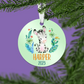 Zebra Christmas Ornament | Green | Girl | Boy | 2024 | Personalized | S'Berry Boutique