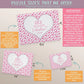 Will You Be My Valentine | Jigsaw Puzzle | Pink Hearts | Personalized | S'Berry Boutique