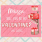 Will You Be My Valentine | Jigsaw Puzzle | Love Letter Mail | Personalized | S'Berry Boutique